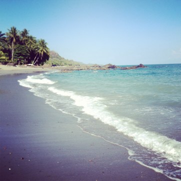 la playa