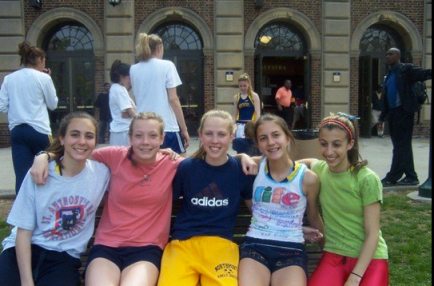 At Penn Relays/ WE ARE SO SMALL