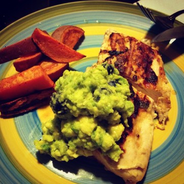 blueberry guac